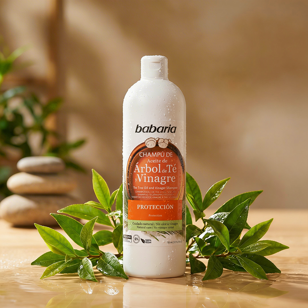 Champú Árbol de Té y Vinagre