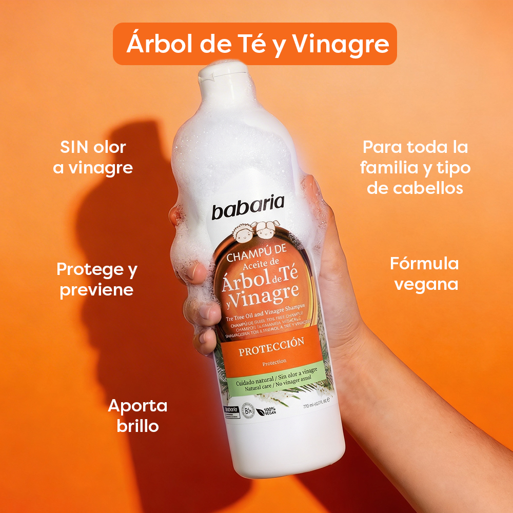 Champú Árbol de Té y Vinagre
