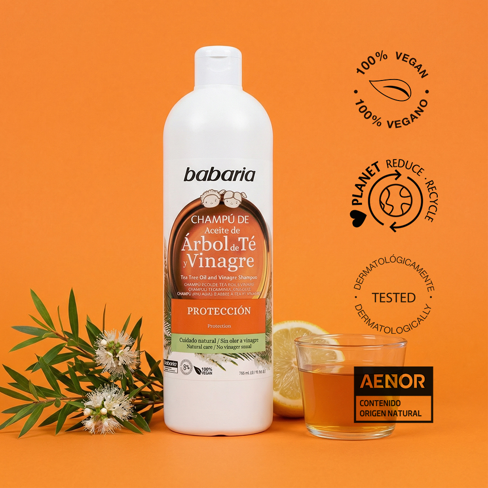Champú Árbol de Té y Vinagre
