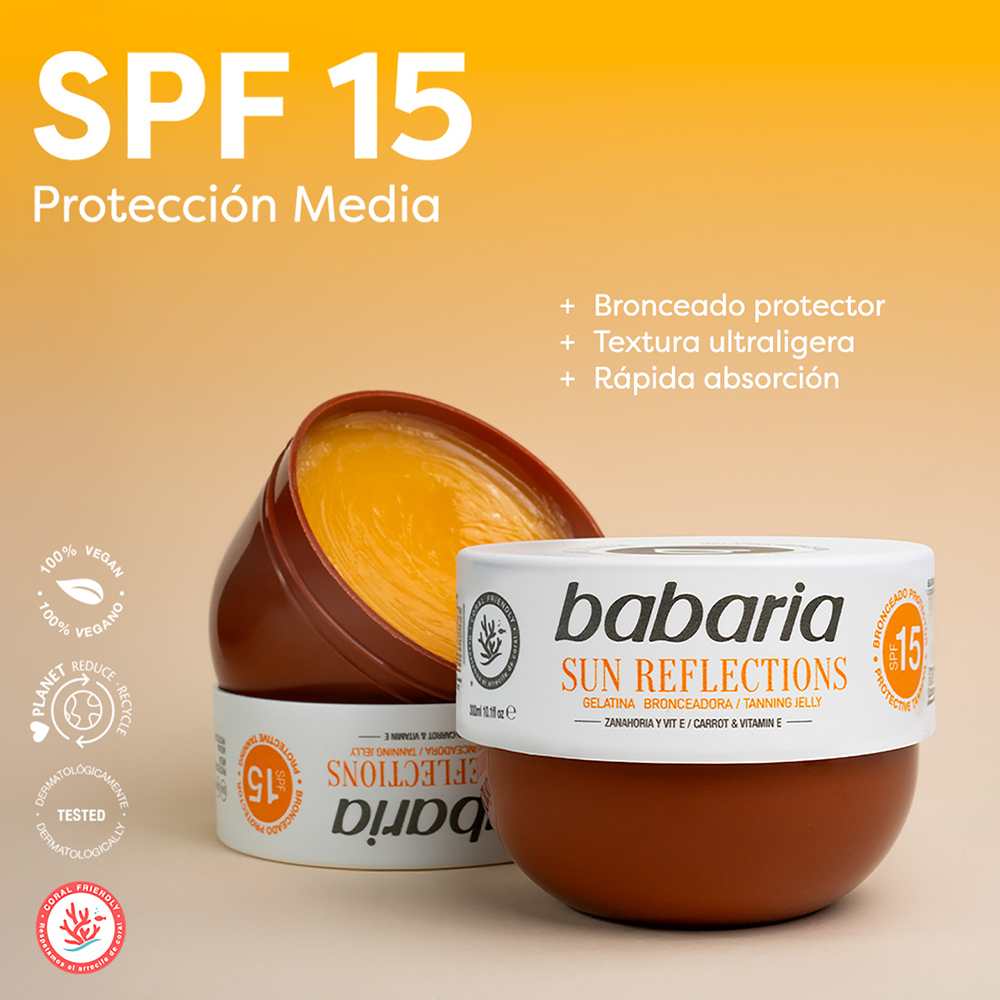 Gelatina Bronceadora Sun Reflections SPF15