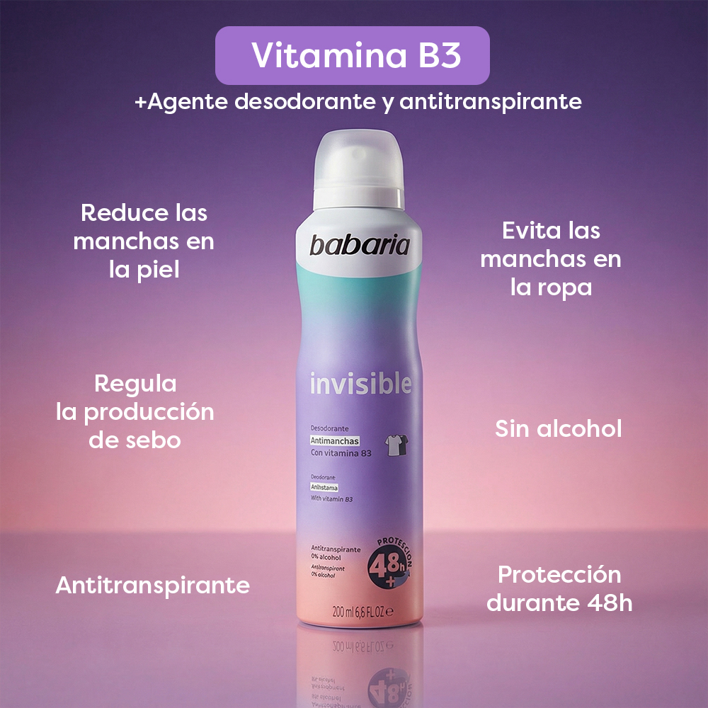 Desodorante Spray Invisible