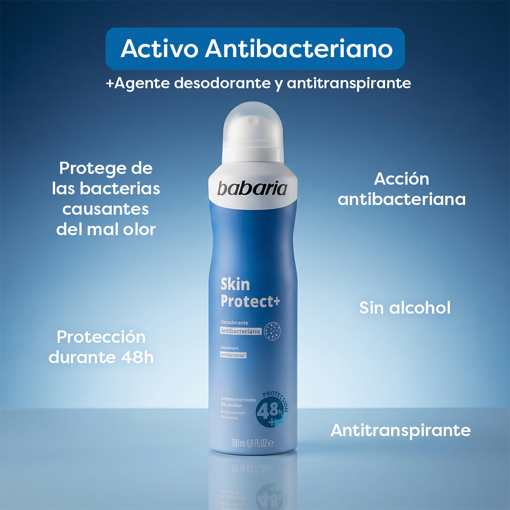 Desodorante Spray Skin Protect+