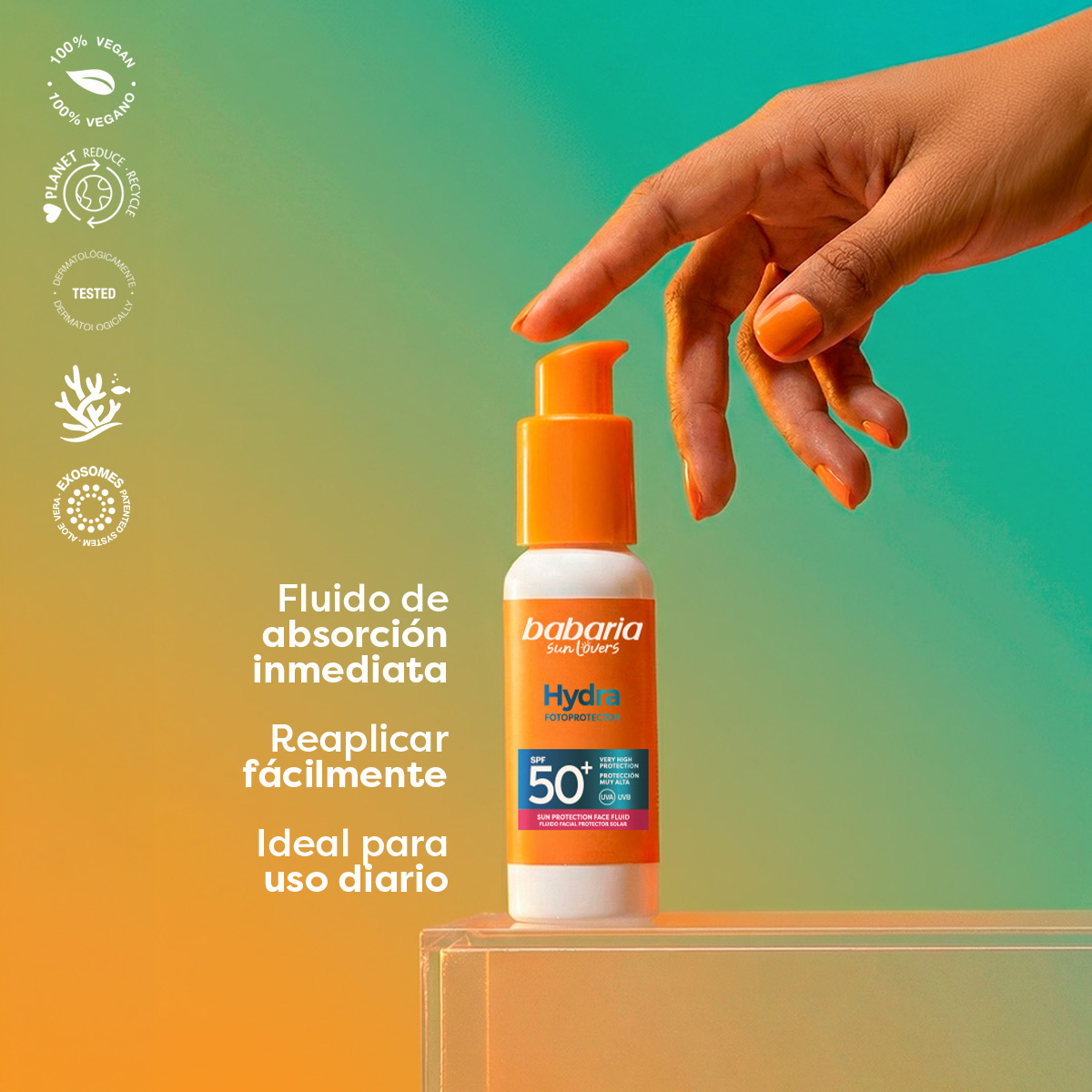 Fluido Solar Facial Hydra SPF50+