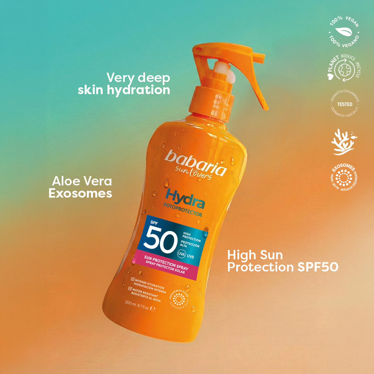 Hydra Sunscreen Spray SPF50