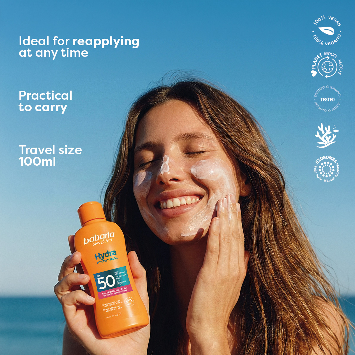 Hydra Sunscreen Lotion SPF50 100ml