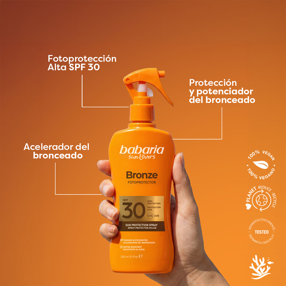 Spray Protector Bronze SPF30