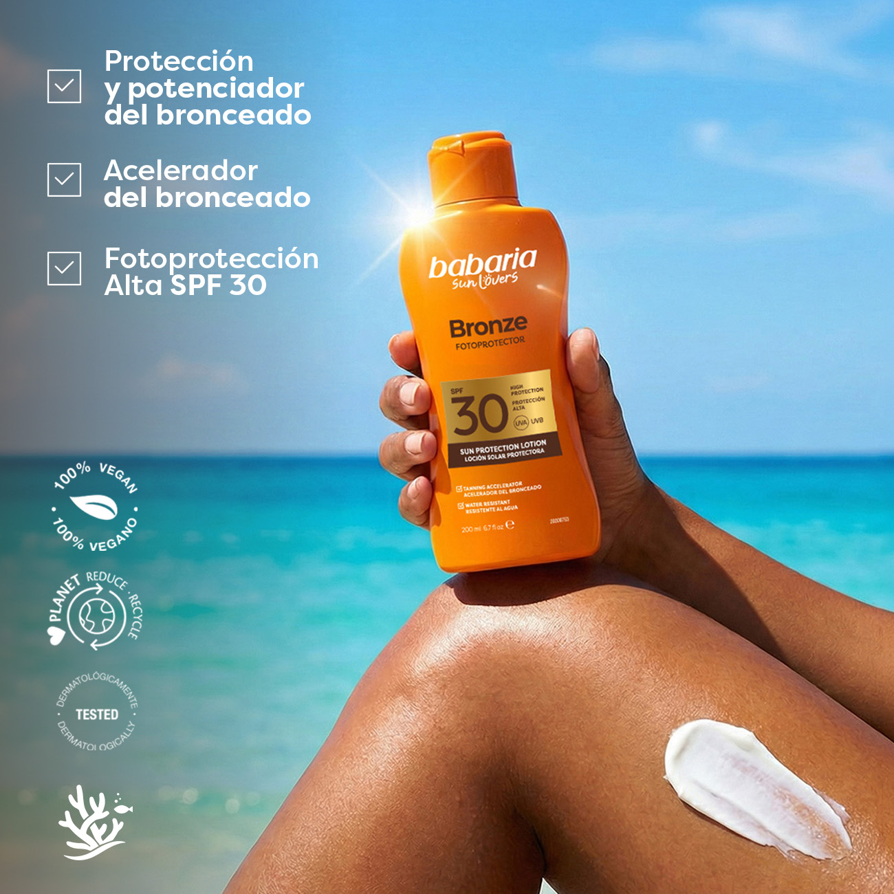 Leche Protectora Bronze SPF30