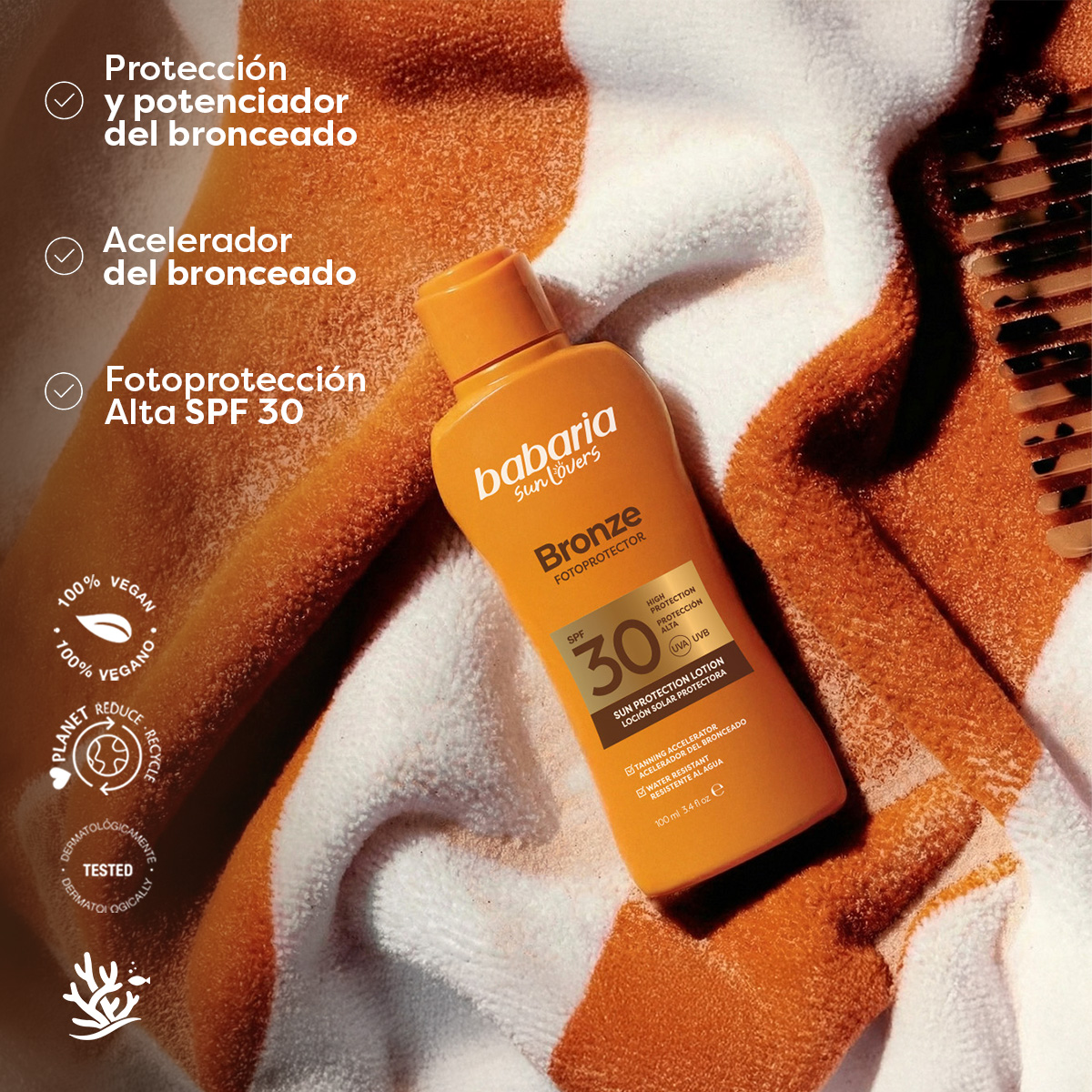 Leche Protectora Bronze SPF30 100ml