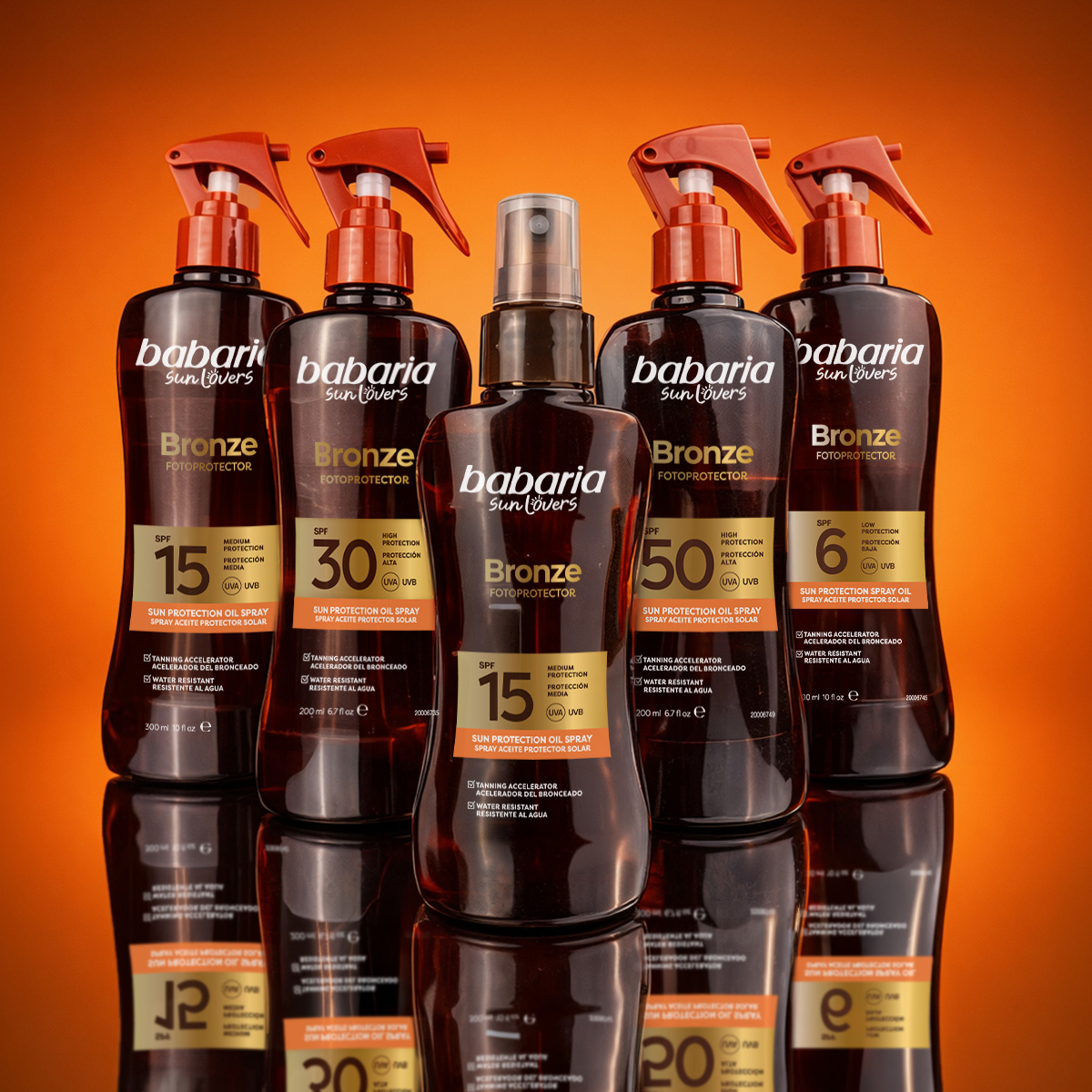 Aceite Spray Protector Bronze SPF15 100ml