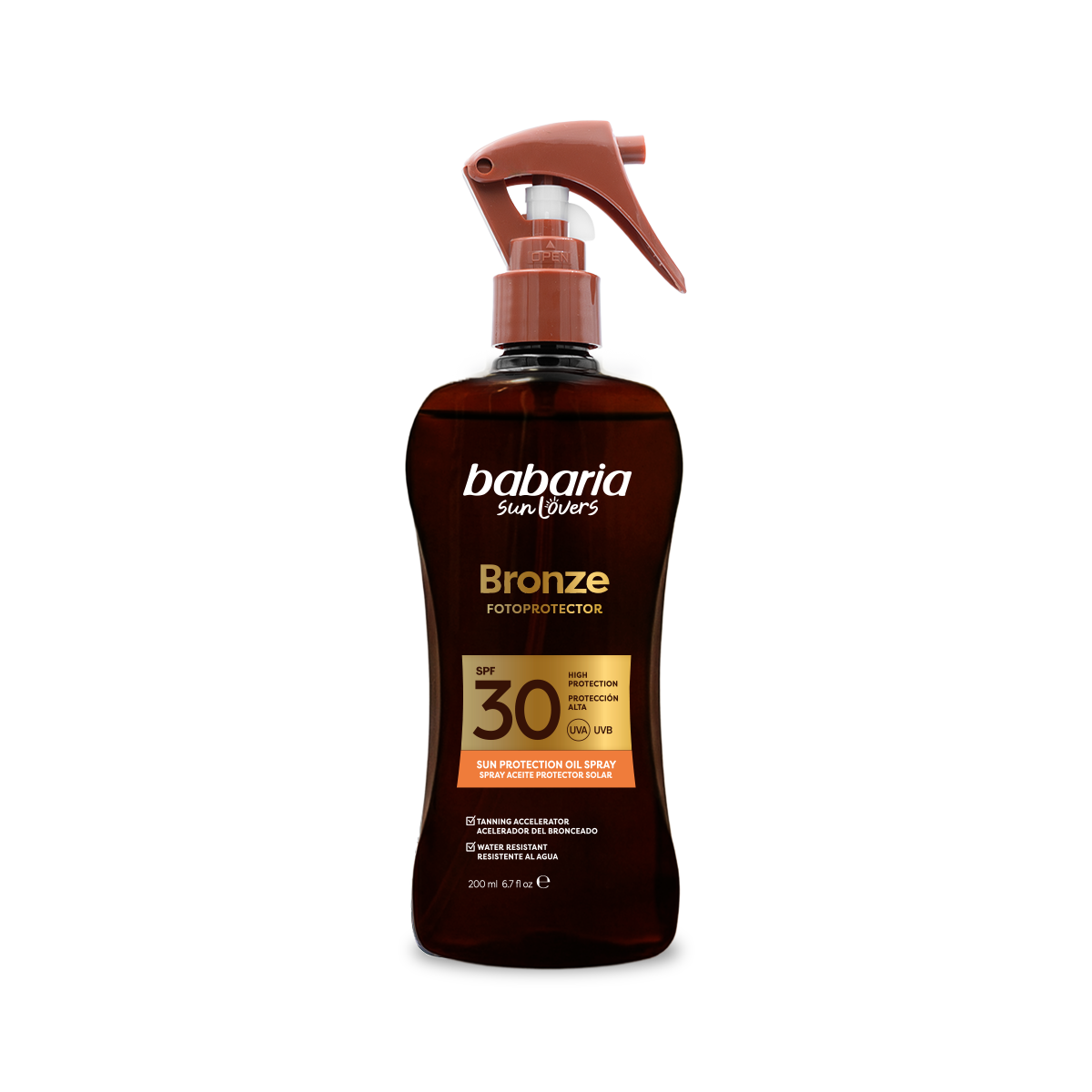 Spray Aceite Protector Bronze SPF30