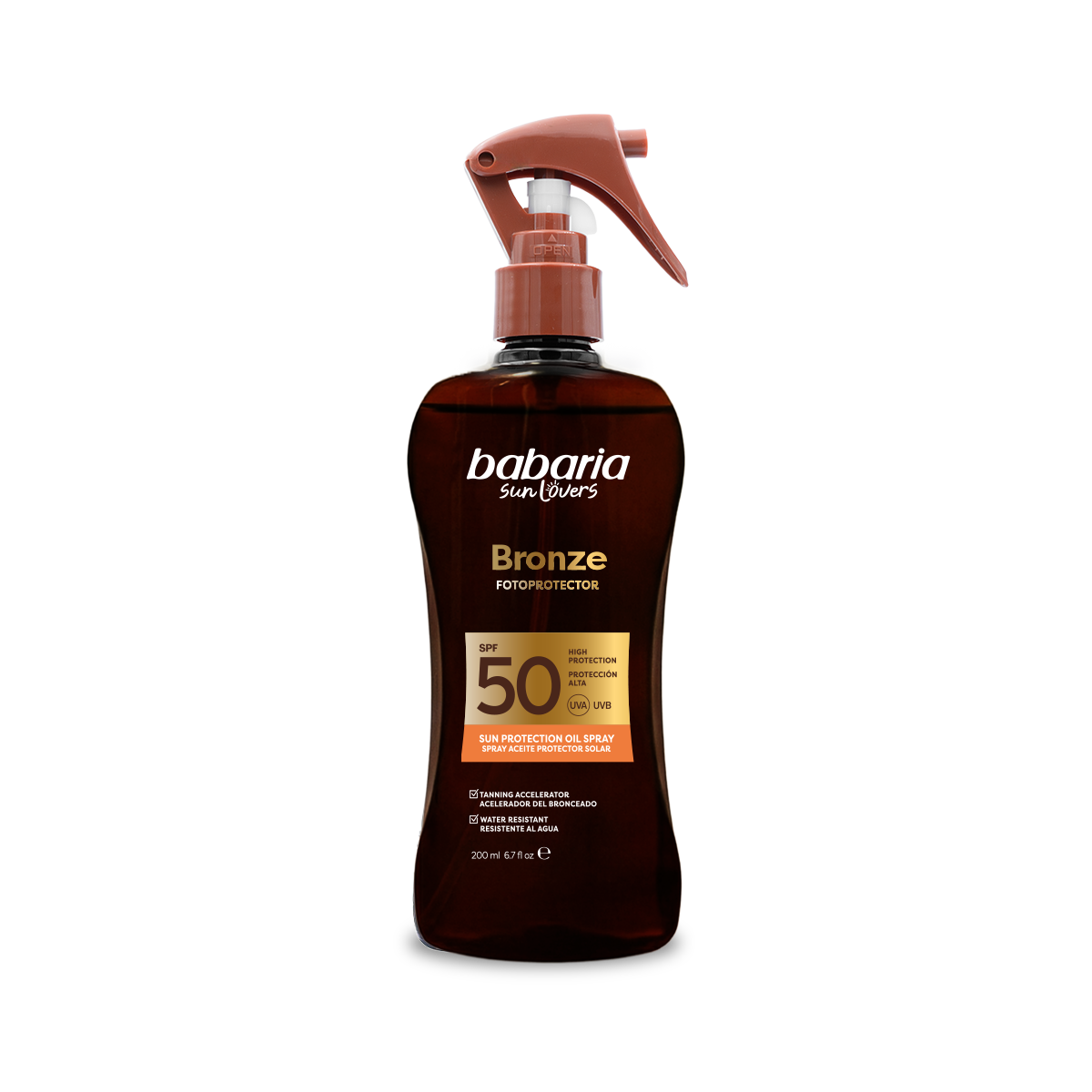 Spray Aceite Protector Bronze SPF50