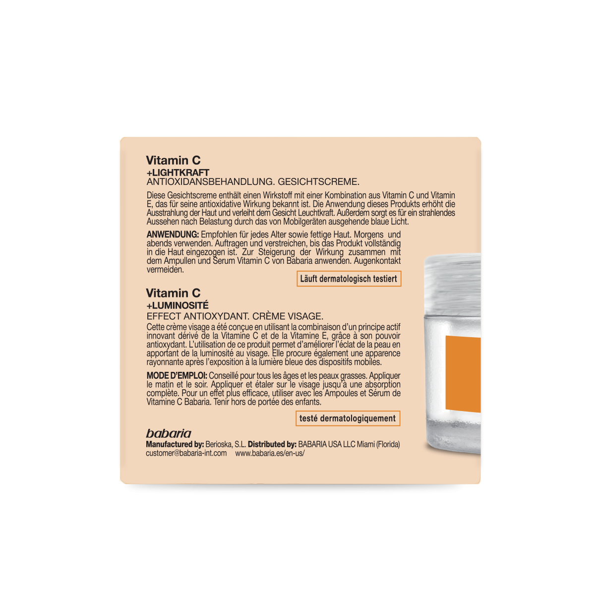 Face Cream Vitamin C