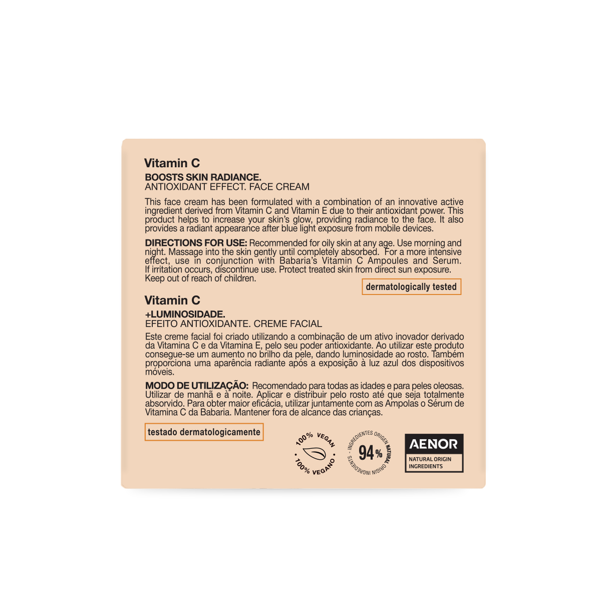 Face Cream Vitamin C