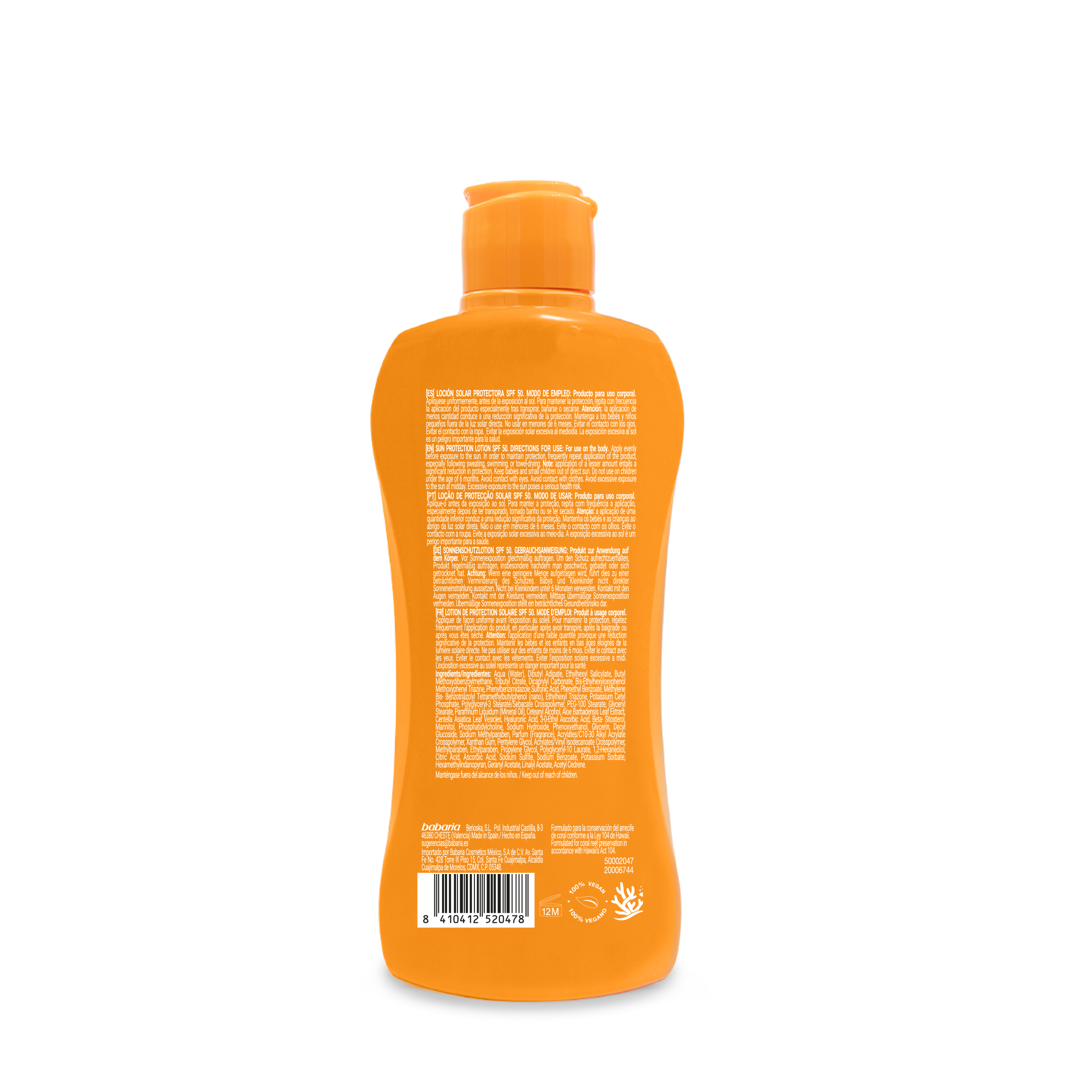 Leche protectora Hydra SPF50