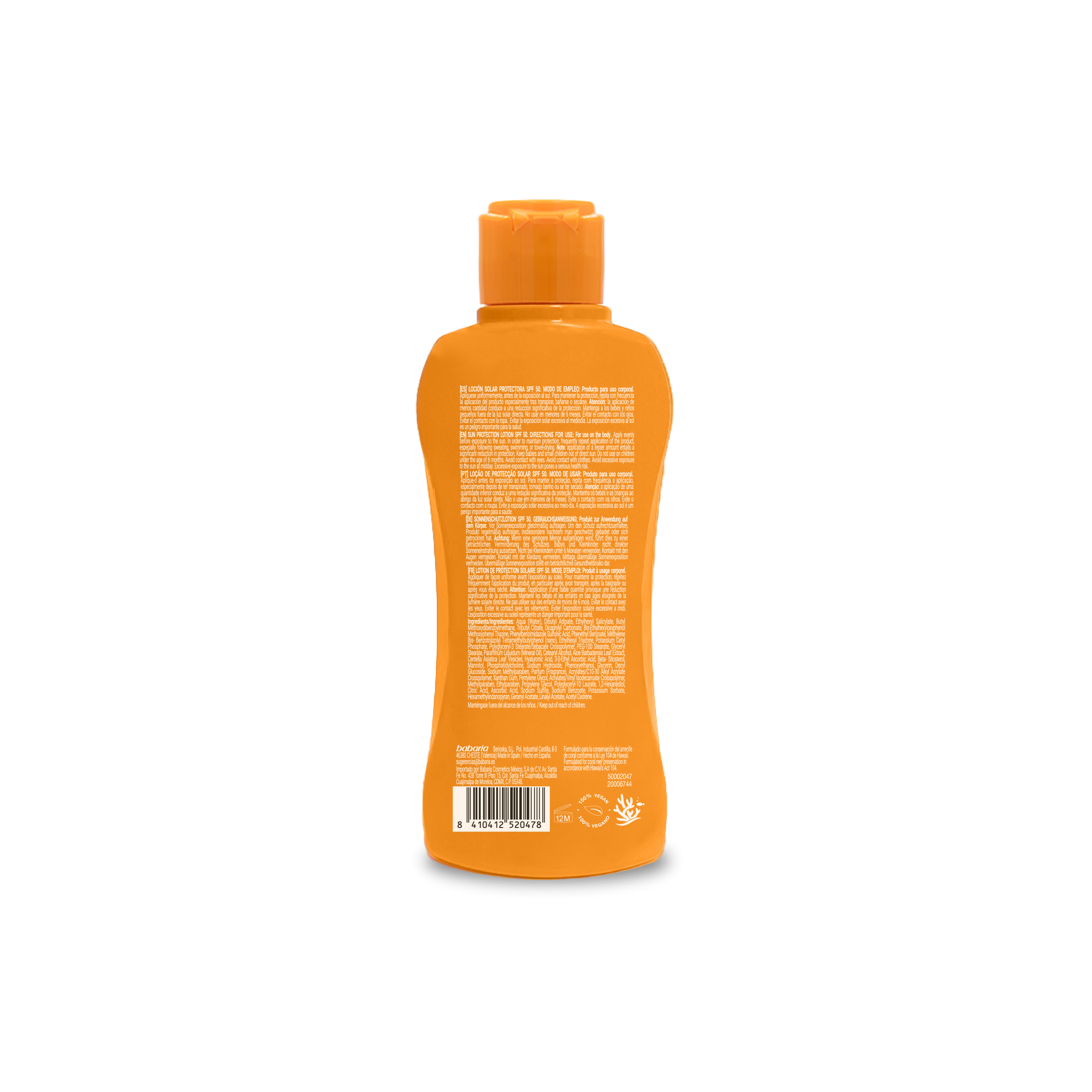 Leche Protectora Hydra SPF50 100ml