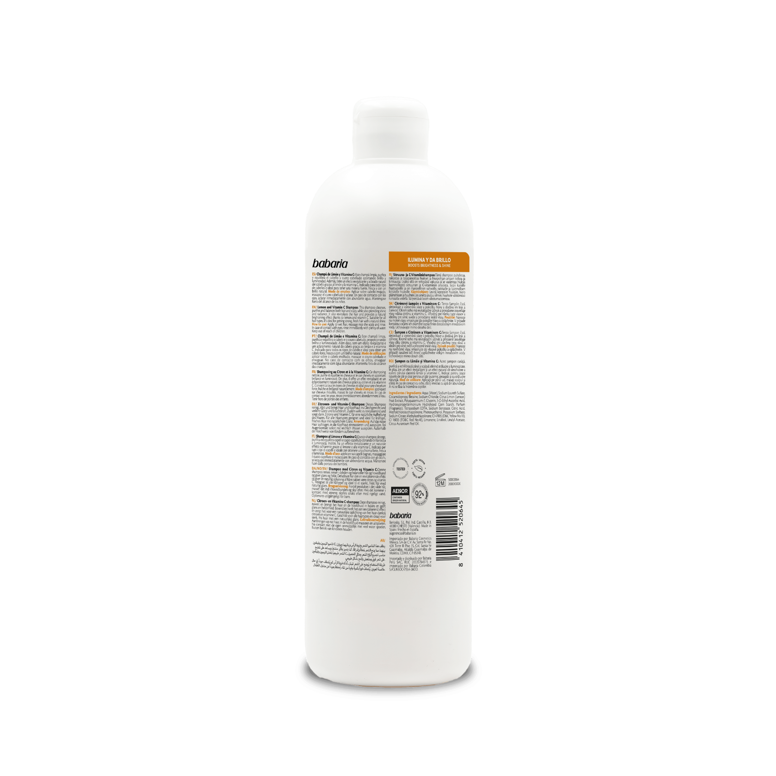 Champú Limón & Vitamina C