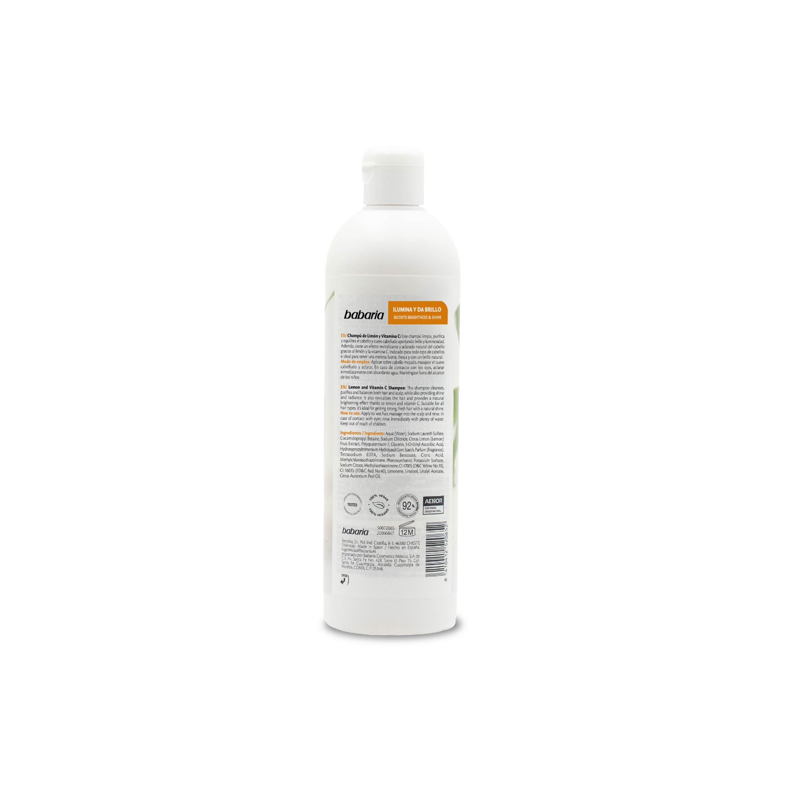 Champú Limón & Vitamina C