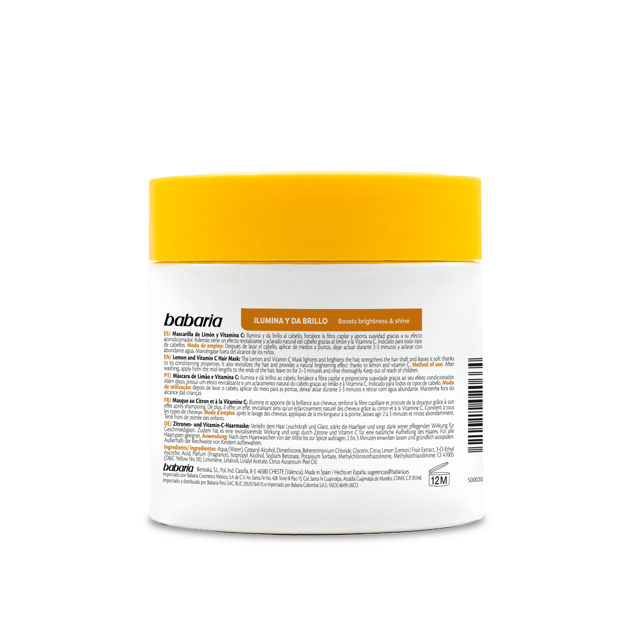 Mascarilla Limón & Vitamina C
