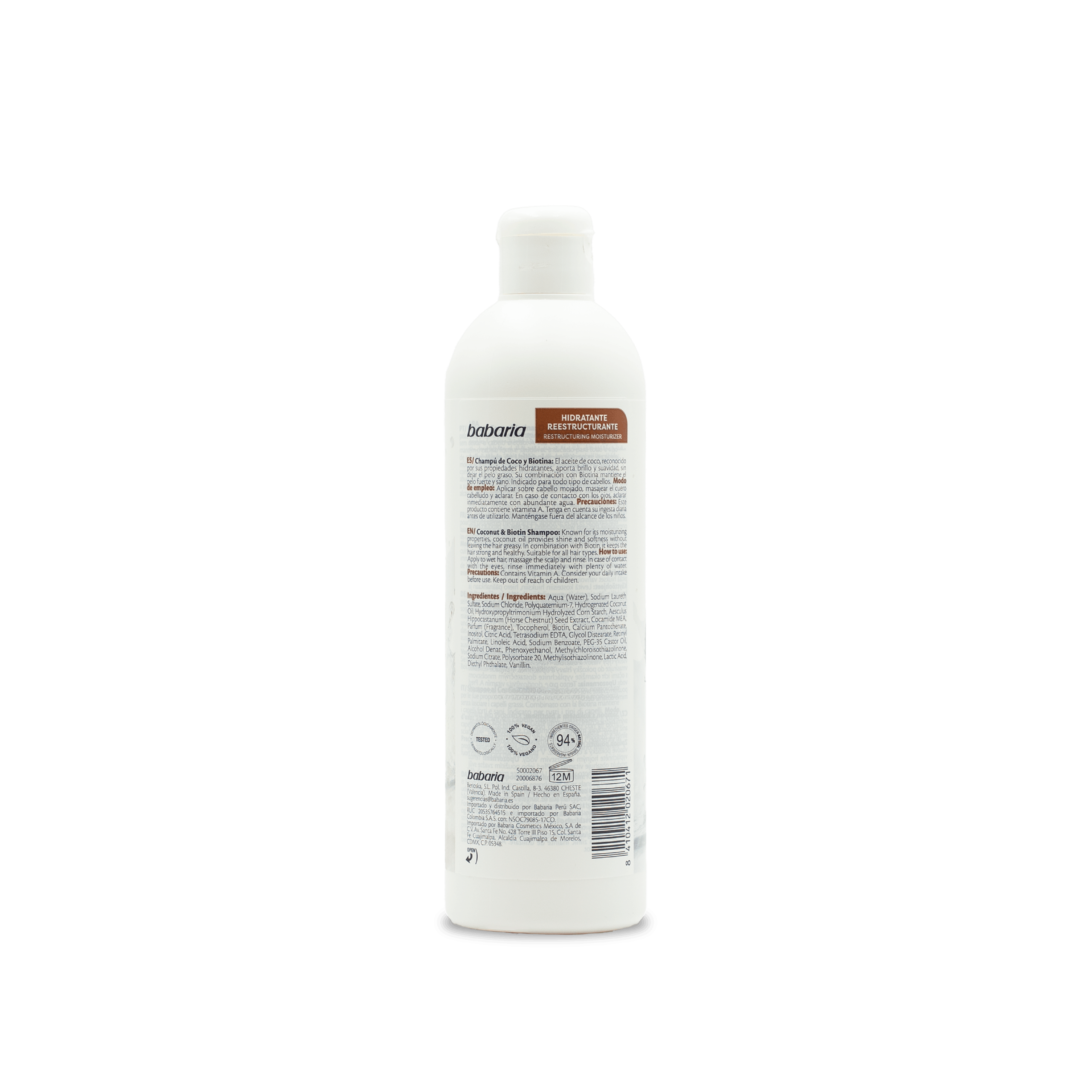 Champú Coco 380ml